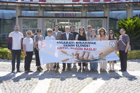 Burhaniye Belediyesi ile Burhaniye İlçe Sağlık Müdürlüğü iş birliğinde bağımlılıkla
