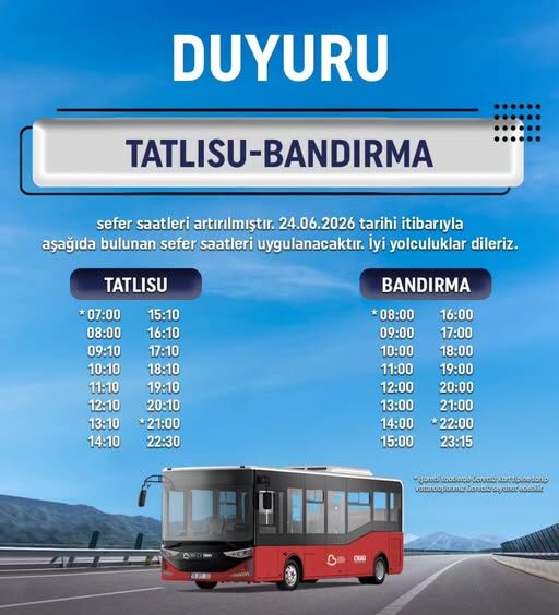 Tatlısu-Bandırma Hattında Yeni Tarife 730543604 1368530398523834 4114706041627837169 n e1782216086471 - Marmara Bölge Gazetesi