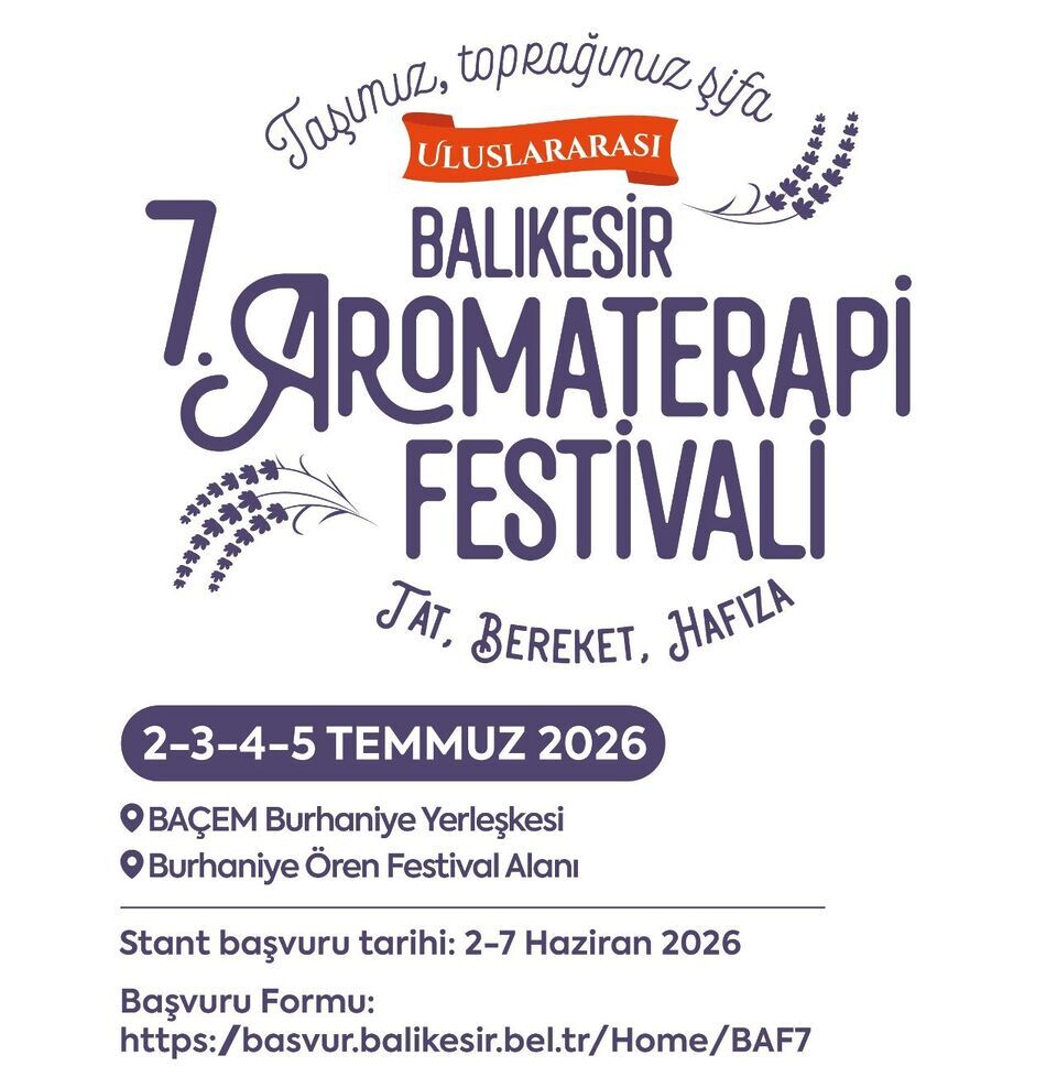 Aromaterapi Festivali İçin Başvurular Başladı AROMATERAPI FESTIVALI 3 e1780497361900 - Marmara Bölge Gazetesi