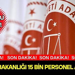 Adalet Bakanlığı bünyesinde görev almak isteyen binlerce adayın beklediği açıklama
