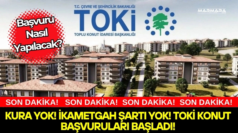 TOKİ’nin uzun süredir merakla beklenen 2026 açık satış konut kampanyasında