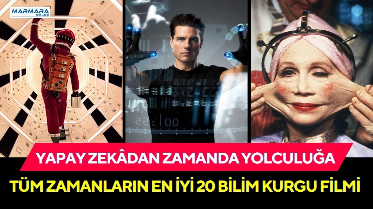 Bilim kurgu sinemasına damga vuran, yapay zekâdan zaman yolculuğuna, uzay
