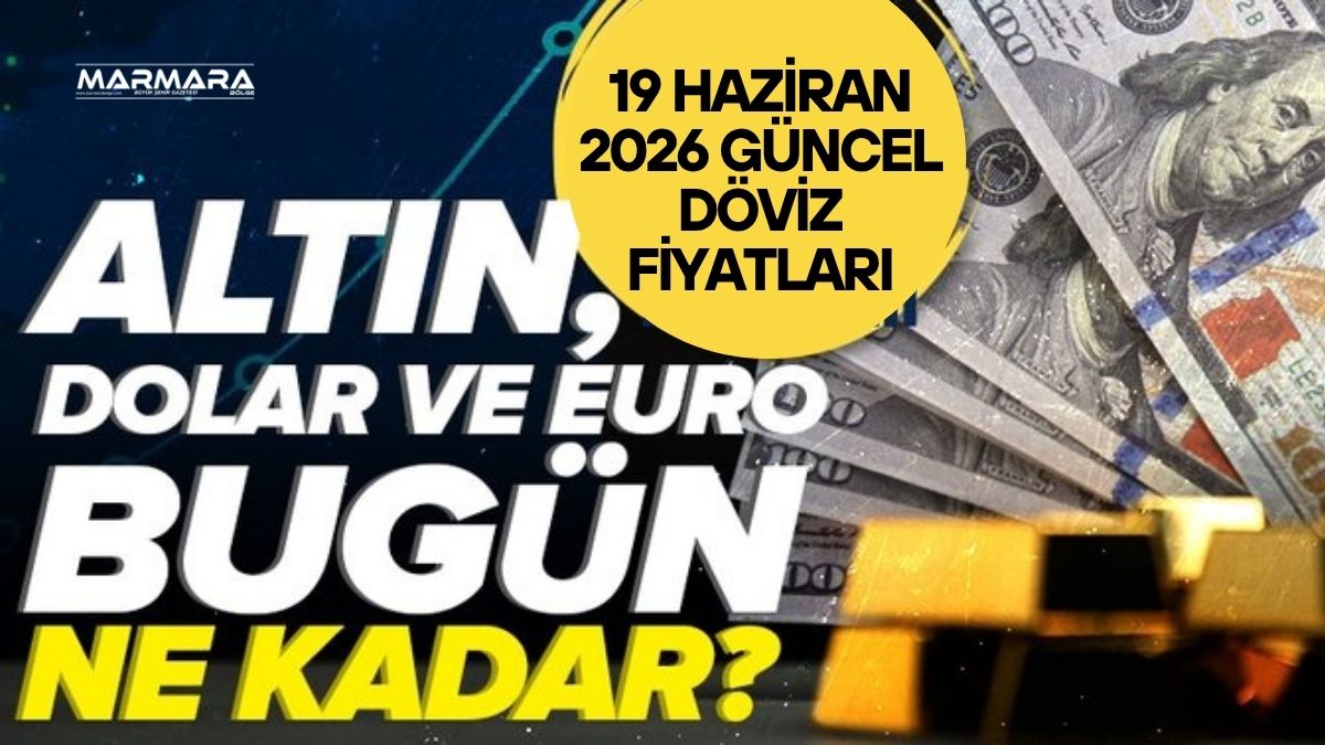 19 Haziran 2026 Cuma günü dolar/TL kuru 46,44 seviyesinde işlem