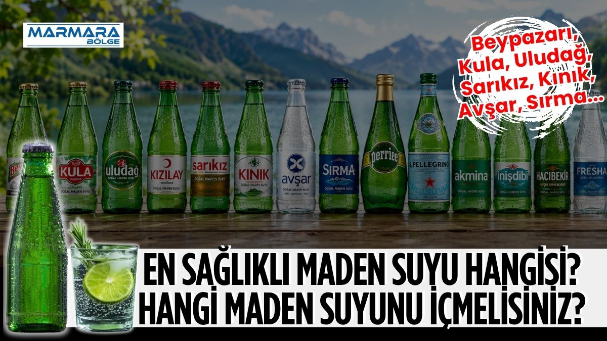 Doğal maden suyu, içerdiği magnezyum, kalsiyum, bikarbonat ve diğer mineraller