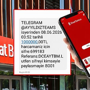 7 Haziran’ı 8 Haziran’a bağlayan gece saatlerinde birçok Ziraat Bankası