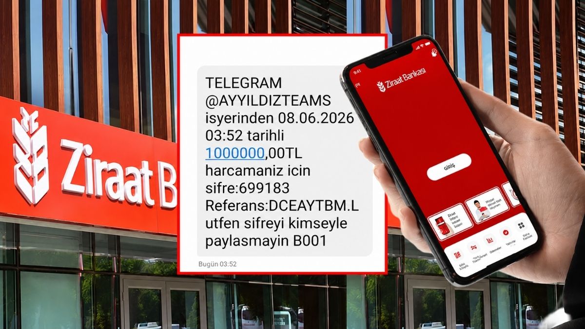 7 Haziran’ı 8 Haziran’a bağlayan gece saatlerinde birçok Ziraat Bankası