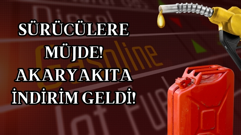 Araç sahiplerinin yakından takip ettiği akaryakıt fiyatlarında yüzleri güldüren gelişme