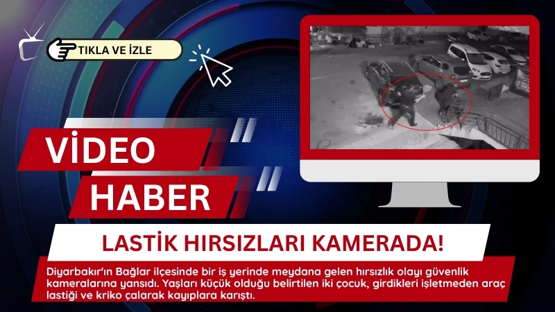 Diyarbakır'ın Bağlar ilçesinde bir iş yerinde meydana gelen hırsızlık olayı