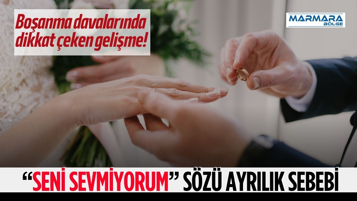 Evlilik tartışmalarında kullanılan sözlerle ilgili dikkat çeken bir karara imza