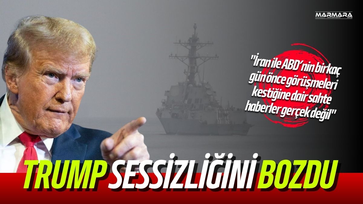 ABD Başkanı Donald Trump, "İran ile ABD’nin birkaç gün önce
