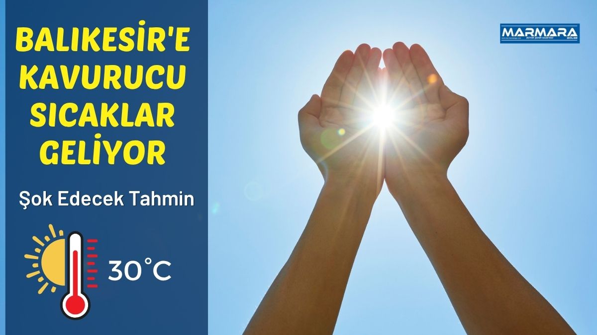 Meteoroloji Genel Müdürlüğü'nün yayımladığı günlük hava durumu tahminlerine göre Balıkesir'de