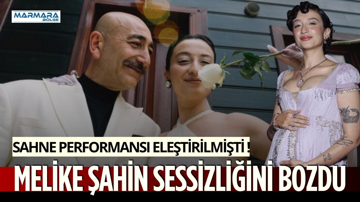 Melike Şahin, hamilelik sürecindeki sahne performansına yönelik yapılan “şarkı söyleyemiyor”