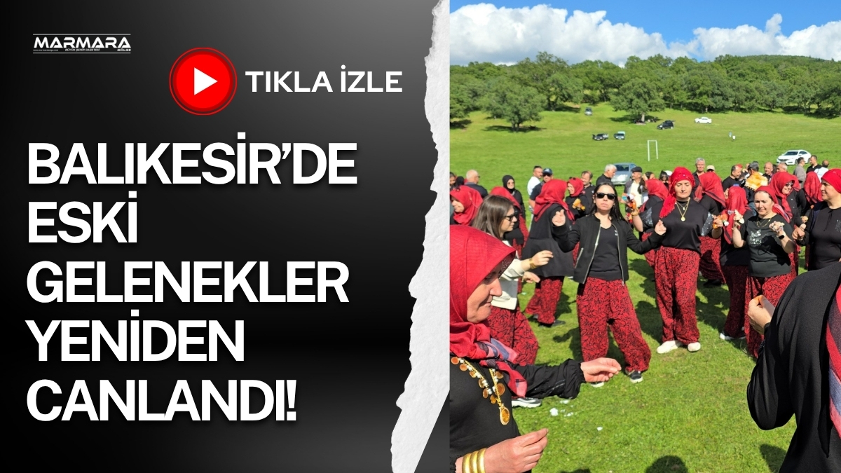 Balıkesir'in Sındırgı ilçesine bağlı Düğüncüler Kırsal Mahallesi, düzenlenen yayla etkinliğiyle