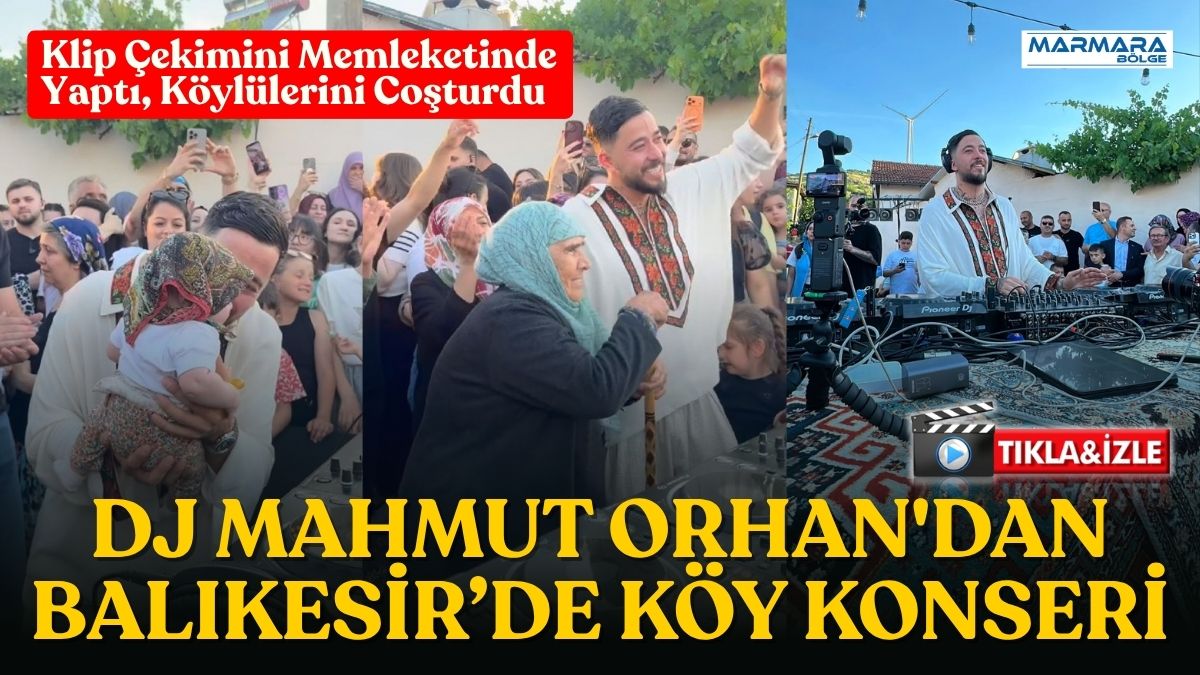 Dünyaca ünlü DJ ve prodüktör Mahmut Orhan, yeni klibinin çekimlerini