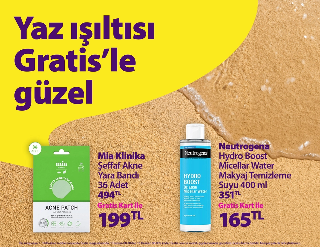 Gratis’te Yaz İndirimi Başladı - Marmara Bölge Gazetesi