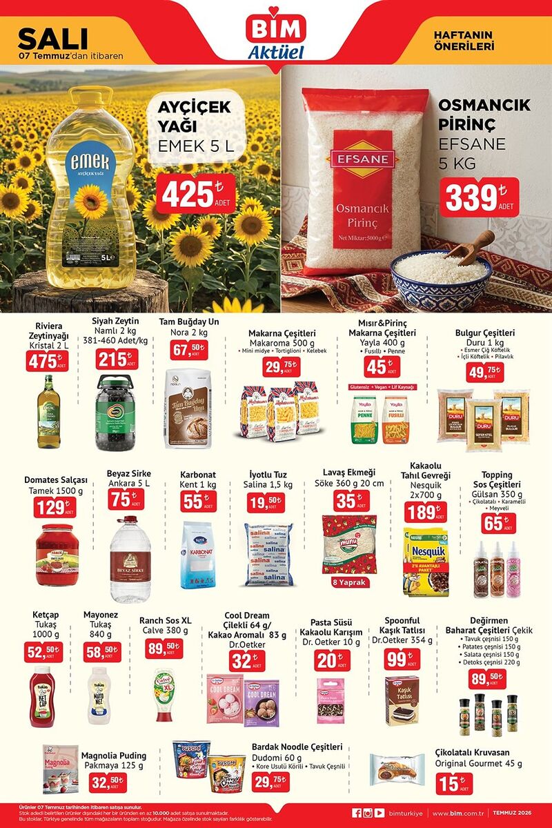 BİM'de Bu Hafta Büyük İndirim! Protein Tozu, Kolajen, Ayçiçek Yağı ve Yüzlerce Ürün İndirime Girdi s 14ded7c9786d22d71e34baa46c9f390f7866c1a0 - Marmara Bölge Gazetesi