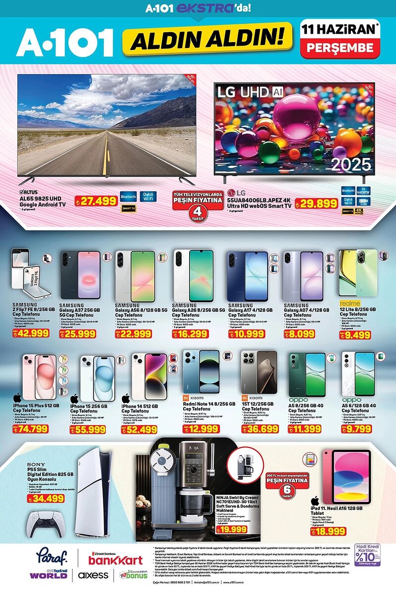 A101’den Yaz Sezonuna Damga Vuracak Dev Kampanya! Dondurma Makinesi, iPhone ve PS5 Fiyatları Dikkat Çekti s 1d0749ffa1fcc5416a9ae852c78e612622ec7759 - Marmara Bölge Gazetesi
