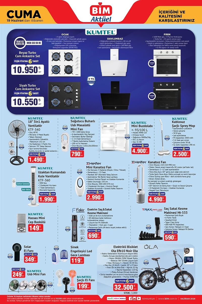 BİM 19 Haziran Aktüel Kataloğu Yayınlandı: Kule Vantilatör, Drone, Elektrikli Bisiklet ve Yüzlerce Üründe Büyük İndirim s 4ebd81ba1f458bf9fdc2220ffae0ee9af63a5d35 - Marmara Bölge Gazetesi