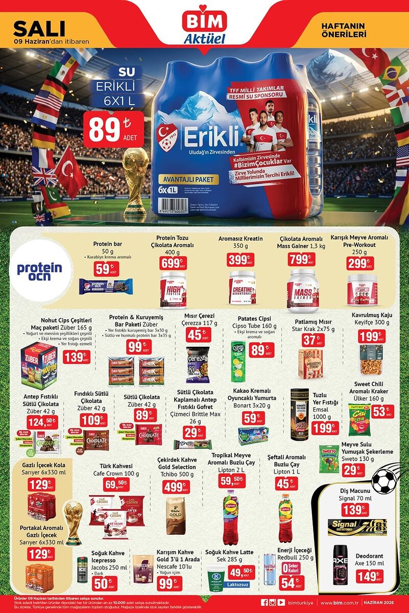 BİM'de Yeni Haftanın İndirimleri Belli Oldu! Protein Ürünlerinden Temizlik Malzemelerine Yüzlerce Fırsat s 618662295d7c0032ed943ed8f0c0df15d6ce8da6 - Marmara Bölge Gazetesi