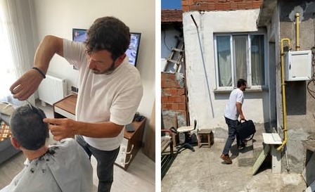 Susurluk Belediyesi tarafından hayata geçirilen "Evimde Hizmet Var" projesi kapsamında