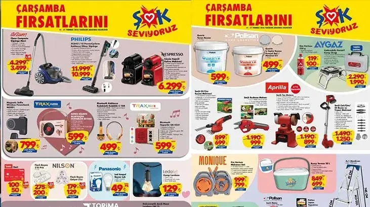 ŞOK 15-21 Temmuz Aktüel Kataloğu Yayımlandı! Elektronikten Tekstile Yeni Fırsatlar 6a58b35c6c266798e18f73e8 - Marmara Bölge Gazetesi