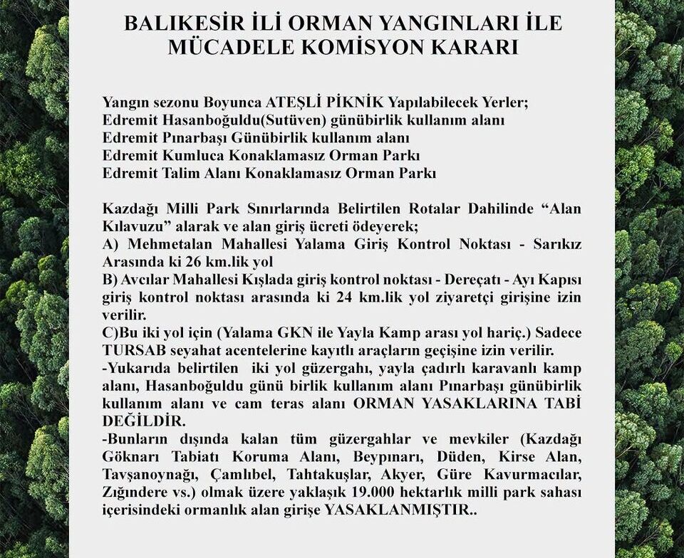 Edremit’e Girişler Yasaklandı! 754960960 2108455483114323 2494281459156525424 n 1 1 e1784974855342 - Marmara Bölge Gazetesi