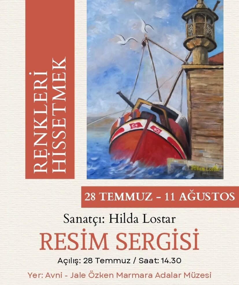 Adalar’da “Renkleri Hissetmek” Sergisi Sanatseverlerle Buluşuyor 756042907 2416728865485747 2276518214680356847 n e1785076829958 - Marmara Bölge Gazetesi