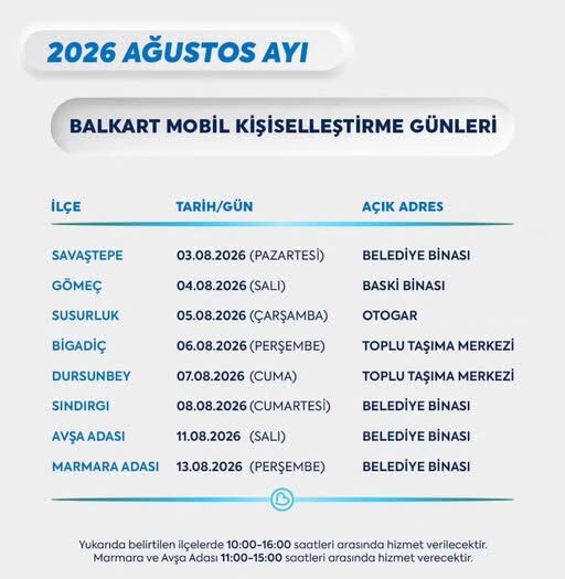 BALKART Mobil Kişiselleştirme Günleri Başlıyor: İşte İlçe İlçe Takvim 758245321 1767039824314370 5239831993089075267 n e1785158135746 - Marmara Bölge Gazetesi