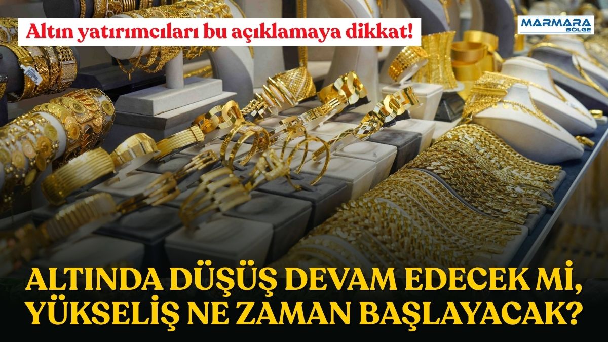 Altın ve Para Piyasaları Uzmanı İslam Memiş, jeopolitik gerilimlerin değerli