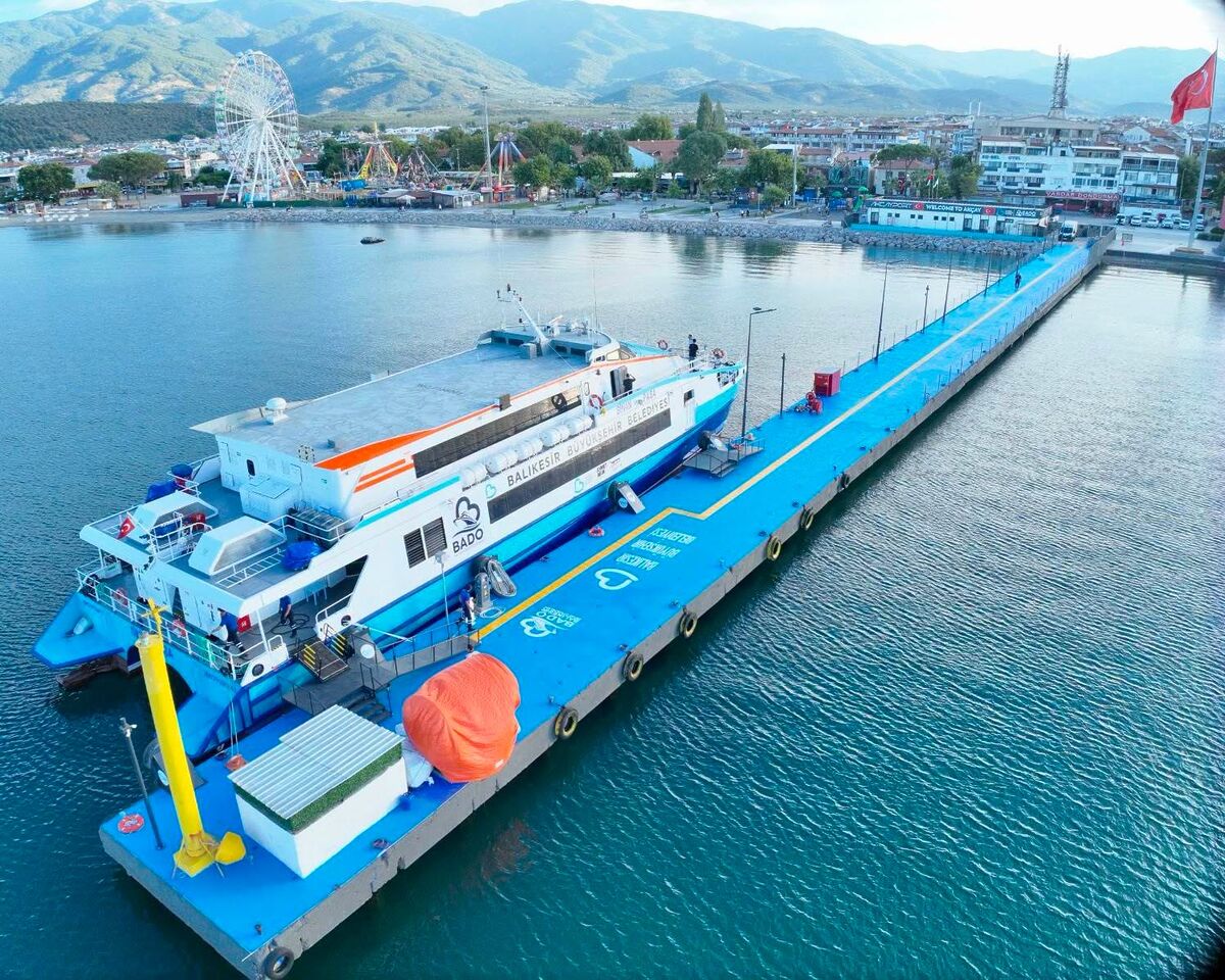 Akçay-Midilli Seferleri Başladı BADO 6 - Marmara Bölge Gazetesi