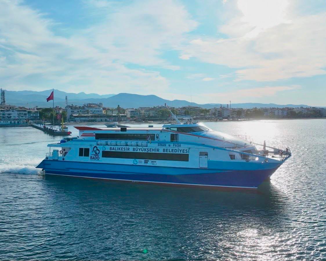 Akçay-Midilli Seferleri Başladı BADO 7 - Marmara Bölge Gazetesi