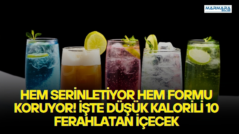 Hava sıcaklıklarının artmasıyla birlikte serinletici içeceklere olan ilgi de yükseliyor.