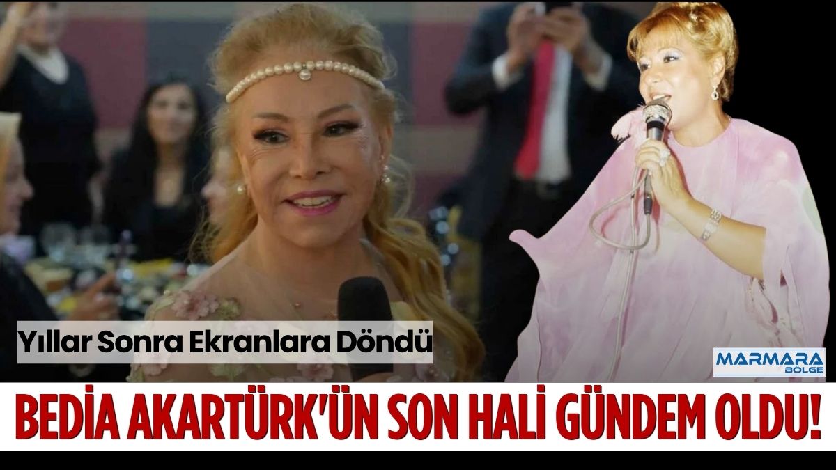 Türk halk müziğinin efsane isimlerinden Bedia Akartürk, yıllar sonra yeniden