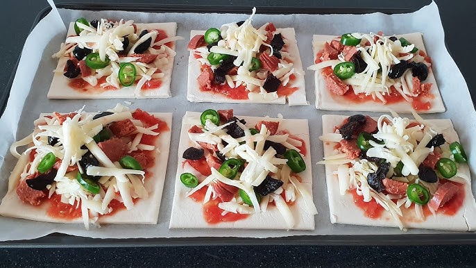 Milföyle 5 Dakikada Yapılabilecek Tuzlu Tarifler Milfoyden Kapali Pizza Cepleri - Marmara Bölge Gazetesi