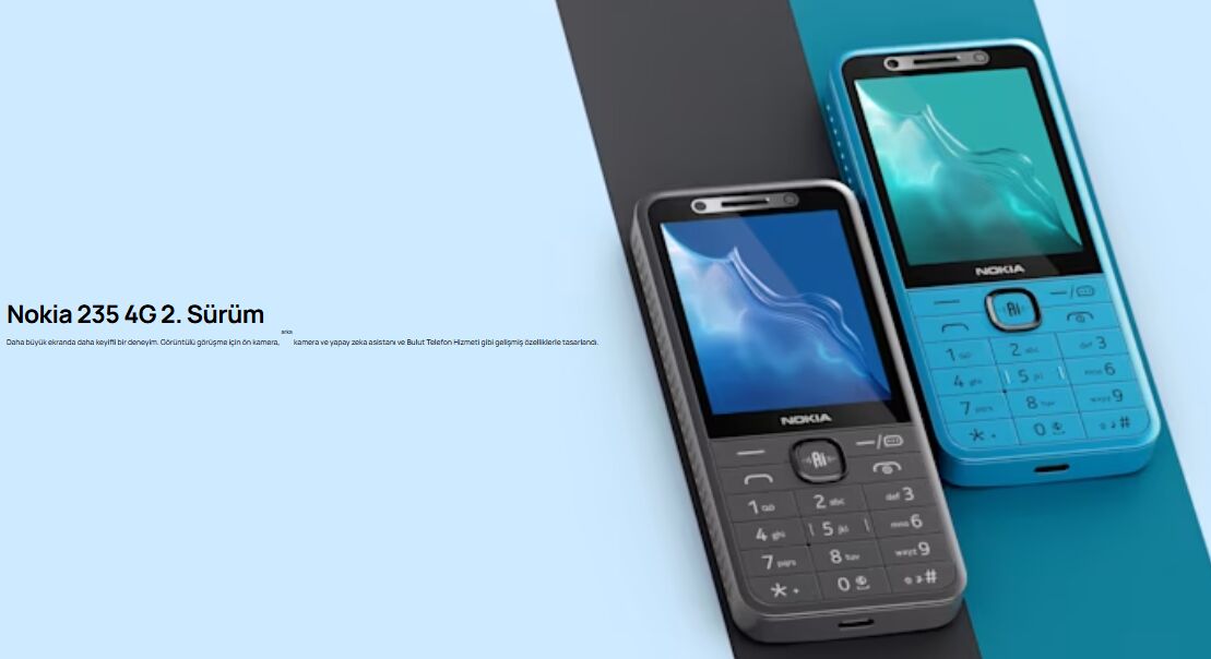Nokia'dan Yapay Zekalı Dört Yeni Tuşlu Telefon Nokia yapay zekali dort yeni tusu telefonun 4 - Marmara Bölge Gazetesi