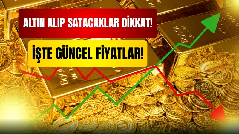 Altın piyasasında hareketlilik sürüyor. Yatırımcılar ve altın alım-satımı yapacak vatandaşlar,