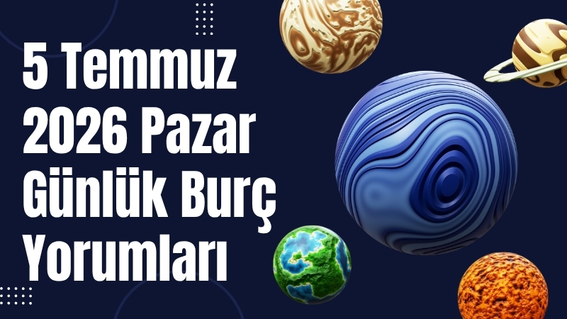 Gökyüzündeki hareketlilik, 5 Temmuz Pazar günü burçlara farklı enerjiler getiriyor.