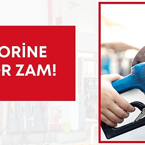 Akaryakıt fiyatlarındaki yükseliş sürüyor. Benzinin litre fiyatına yansıyan 1,35 TL’lik