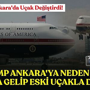 ABD Başkanı Donald Trump'ın NATO Zirvesi için geldiği Ankara'dan ayrılırken