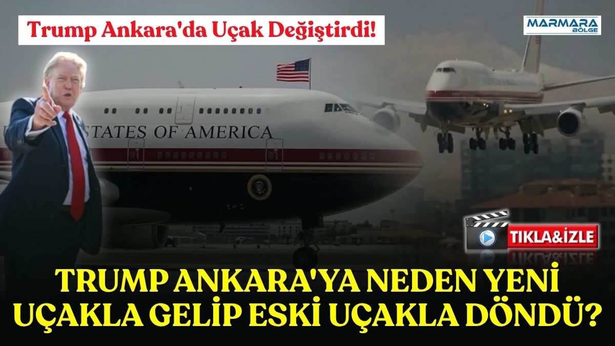 ABD Başkanı Donald Trump'ın NATO Zirvesi için geldiği Ankara'dan ayrılırken