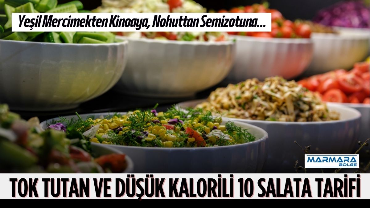 Yaz aylarında hem hafif beslenmek hem de uzun süre tok