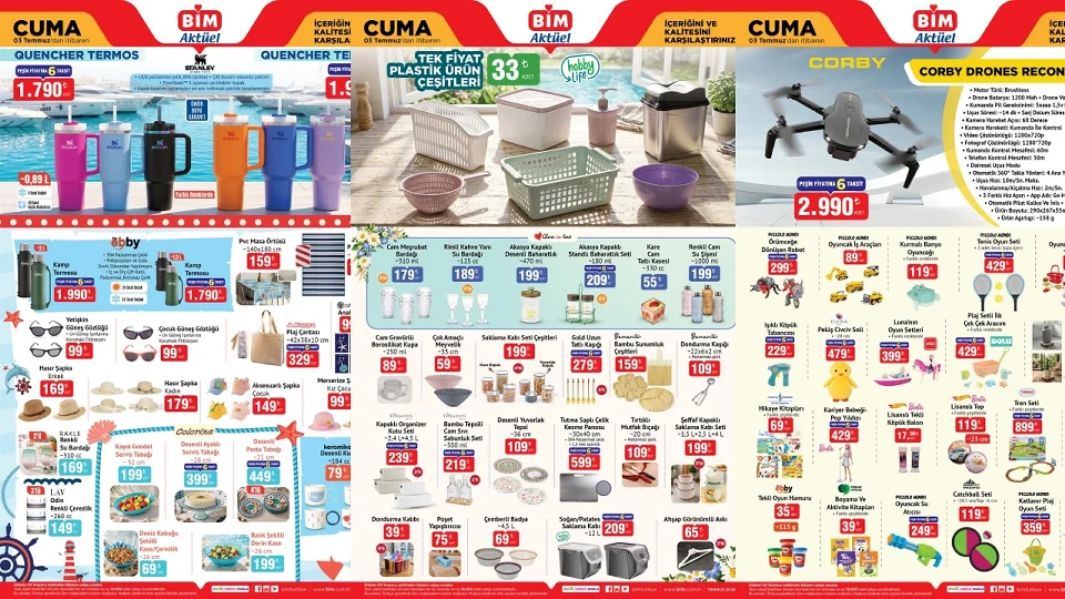 a0a8f93f bim aktuel katalogu 3 temmuz indirimleri bu hafta bimde hangi urunler indirimde iste stanley termos portatif klima ve akilli tvli bim 3 temmuz aktuel urunler tam listesi - Marmara Bölge Gazetesi