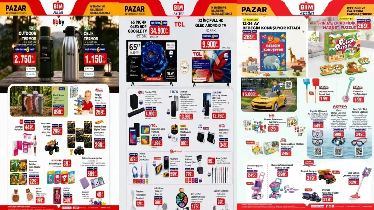 BİM Temmuz İndirimleri Başlıyor! Klima, Televizyon, Telefon ve Mutfak Ürünleri Satışta bim 17 26 temmuz aktuel urunler katalogu 2026 tablet kulaklik led yazi tahtasi ve ele 3347817 photogallery 1 - Marmara Bölge Gazetesi