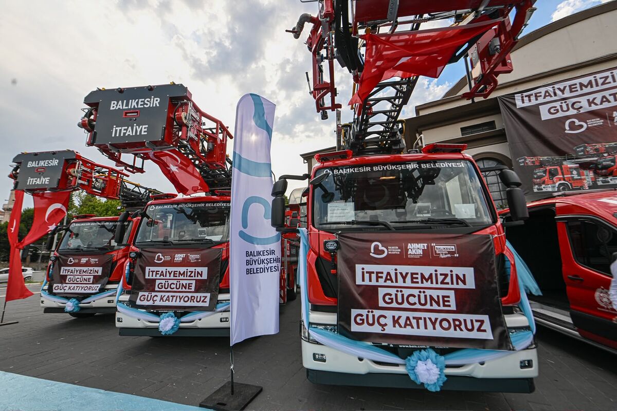 Balıkesir Büyükşehir Belediyesi, afetlere karşı mücadele kapasitesini artırmak amacıyla itfaiye