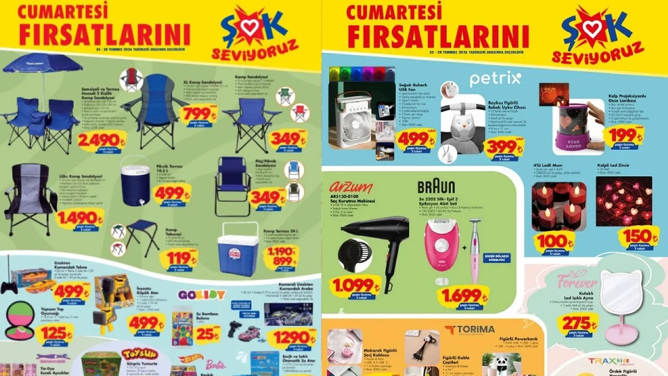 ŞOK 25-28 Temmuz 2026 Aktüel Kataloğu: Buharlı USB Fan, Kamp Sandalyesi ve Epilasyon Aleti Geliyor f963b628 sok hafta sonu firsatlari 25 28 temmuz 2026 katalogu yayinda soka bu hafta buharli usb fan geliyor - Marmara Bölge Gazetesi