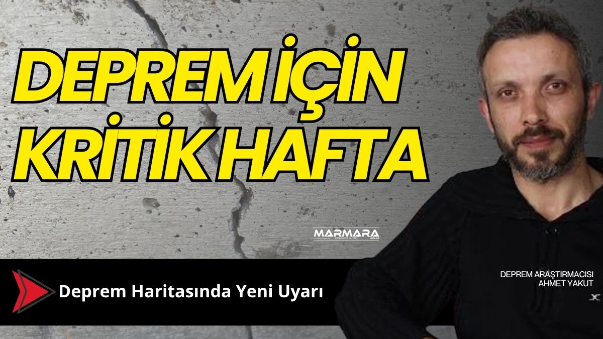 Deprem Araştırmacısı Ahmet Yakut, YouTube kanalında yaptığı son değerlendirmede Türkiye'deki