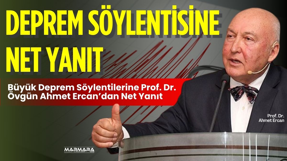 Prof. Dr. Osman Bektaş’ın Orta Marmara Çukuru’nda meydana gelen mikro