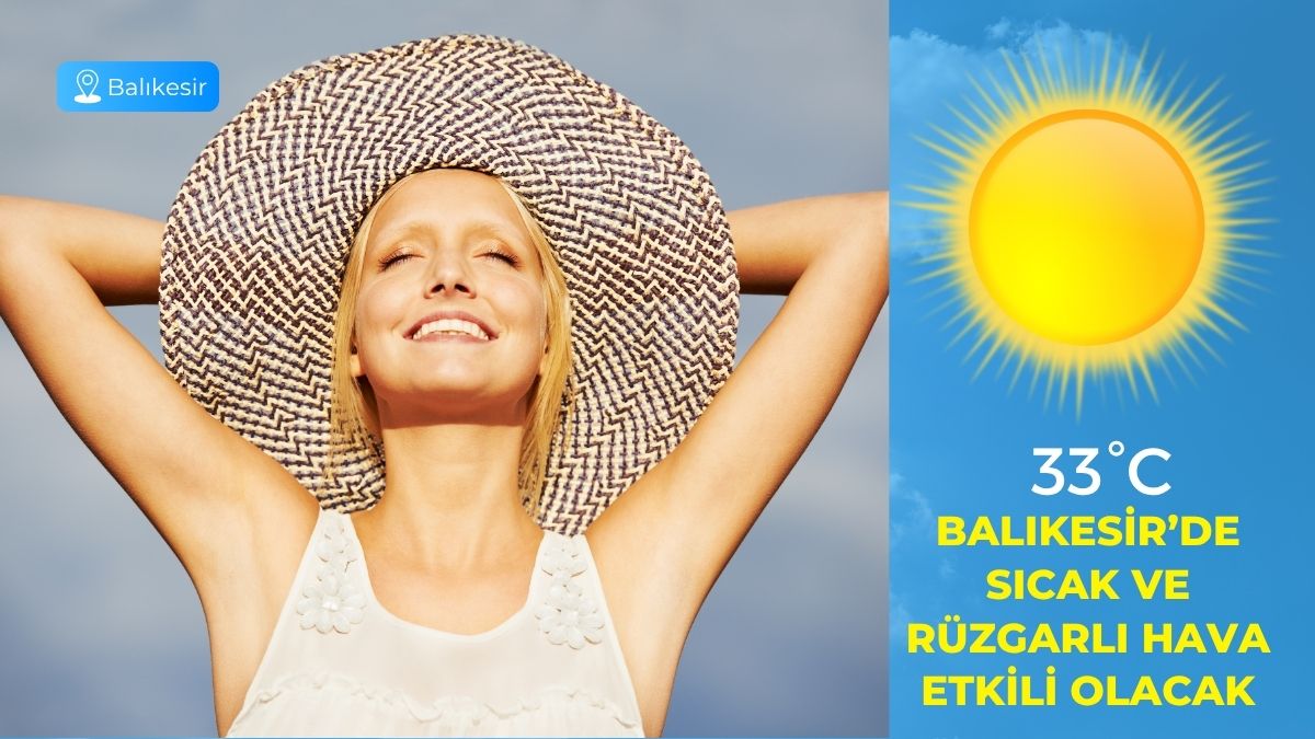 Balıkesir günlük hava durumu verilerine göre 17 Temmuz Cuma günü