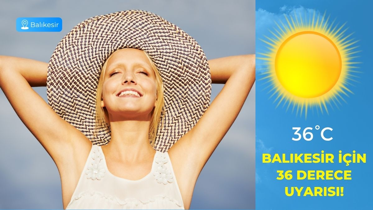 Balıkesir günlük hava durumu tahminlerine göre 21 Temmuz Salı günü