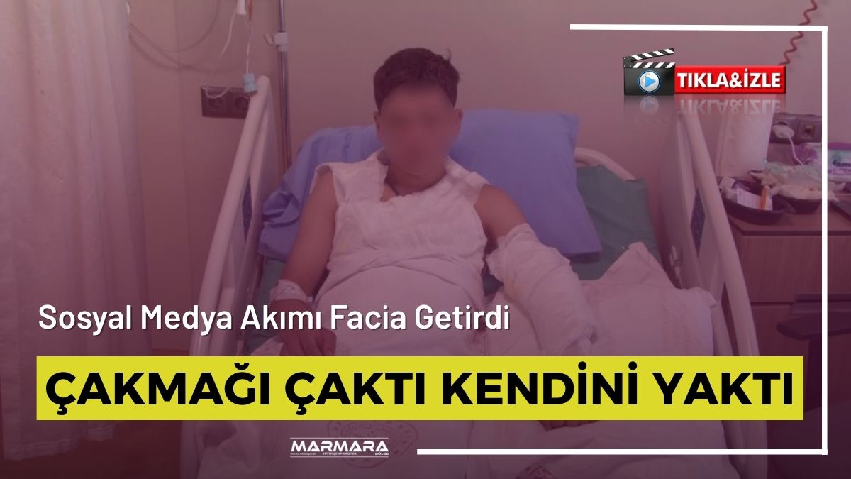 İstanbul'da 15 yaşındaki çocuk, iddiaya göre elindeki şişeden kolonya döktükten